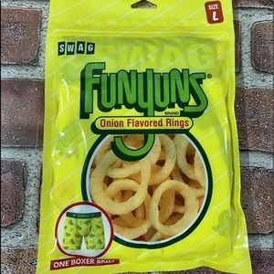 NWT Funyuns Flavored Rings Mens Swag Boxer Briefs